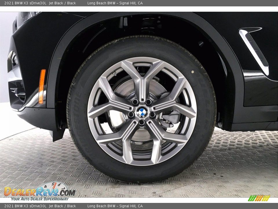 2021 BMW X3 sDrive30i Jet Black / Black Photo #12
