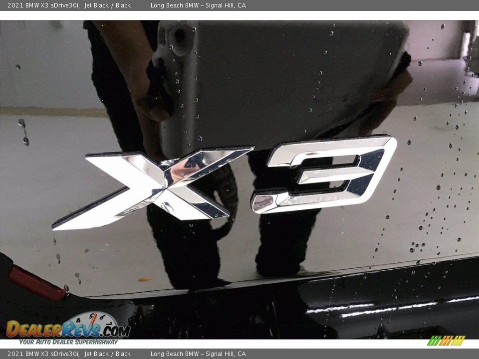 2021 BMW X3 sDrive30i Jet Black / Black Photo #16