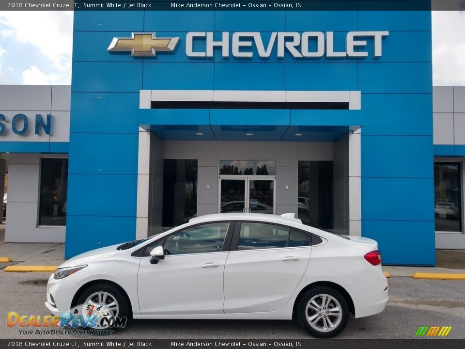 2018 Chevrolet Cruze LT Summit White / Jet Black Photo #1