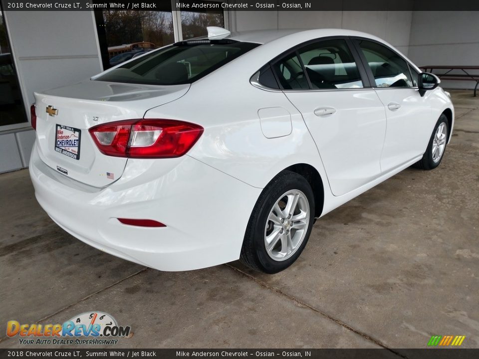 2018 Chevrolet Cruze LT Summit White / Jet Black Photo #4