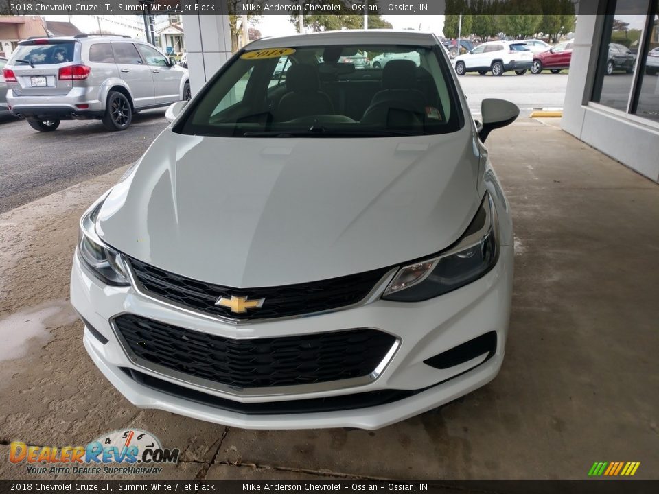 2018 Chevrolet Cruze LT Summit White / Jet Black Photo #9