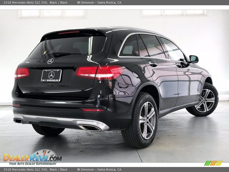 2018 Mercedes-Benz GLC 300 Black / Black Photo #13