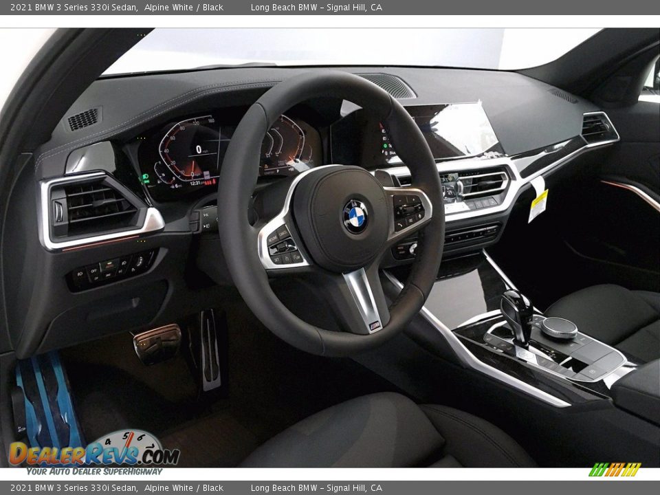 Dashboard of 2021 BMW 3 Series 330i Sedan Photo #7