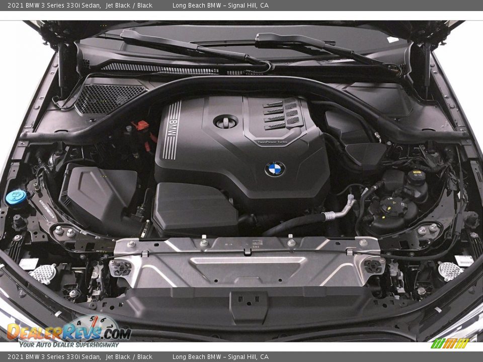 2021 BMW 3 Series 330i Sedan Jet Black / Black Photo #10