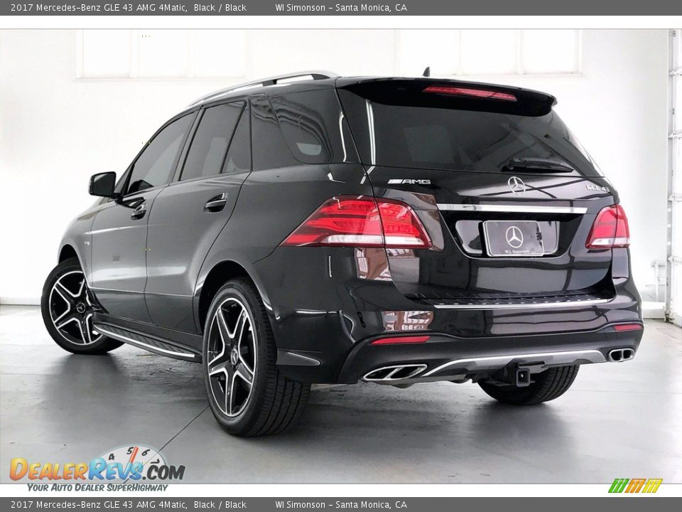 2017 Mercedes-Benz GLE 43 AMG 4Matic Black / Black Photo #10