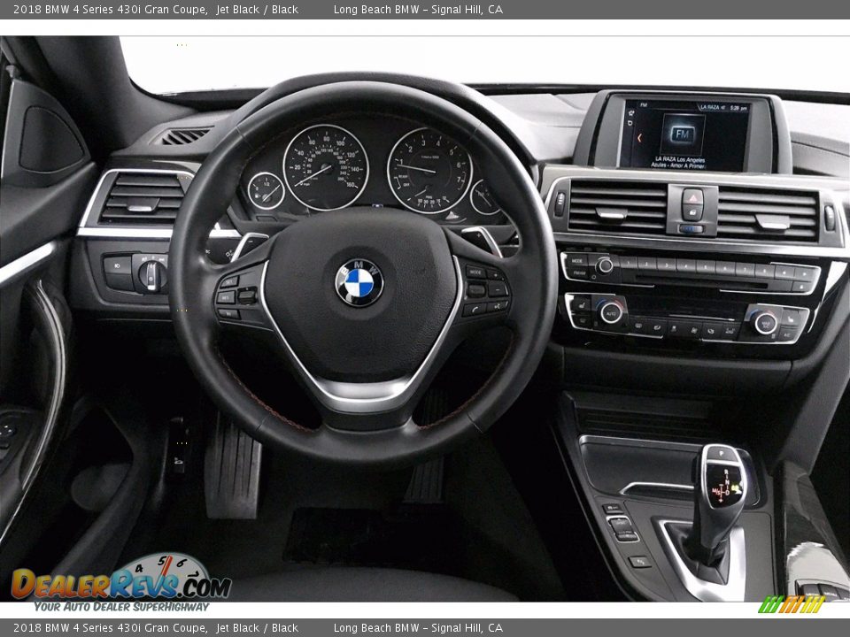 2018 BMW 4 Series 430i Gran Coupe Jet Black / Black Photo #4