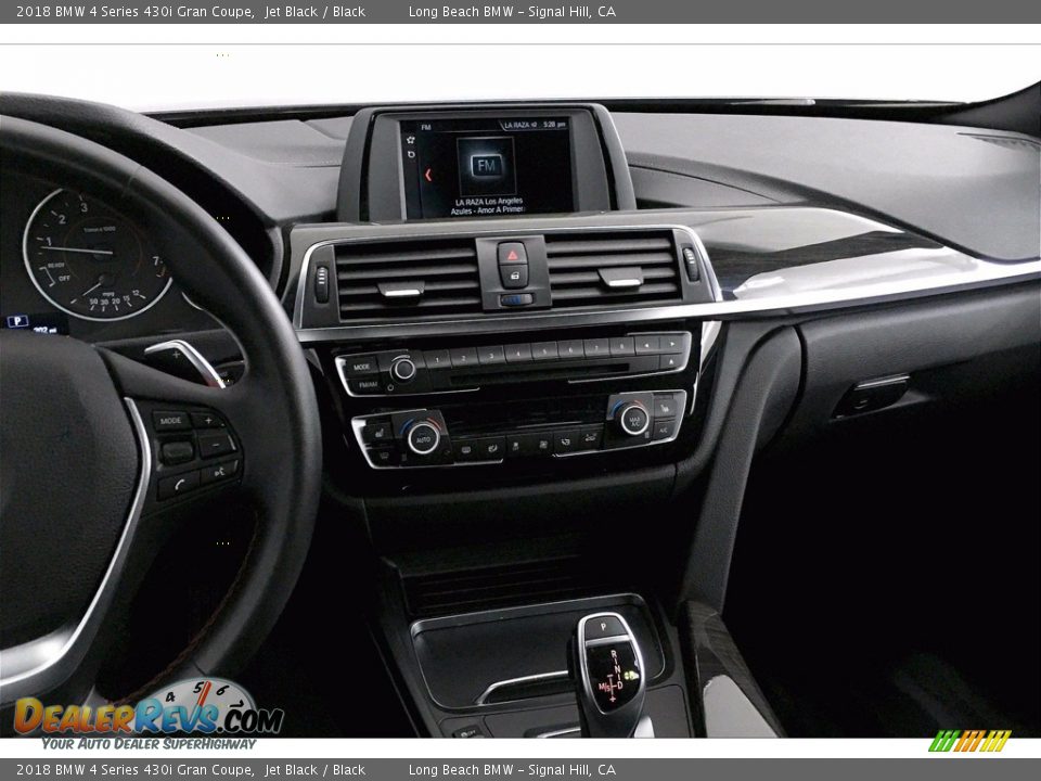 2018 BMW 4 Series 430i Gran Coupe Jet Black / Black Photo #5