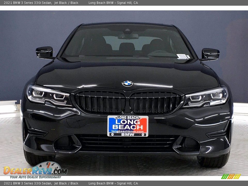 2021 BMW 3 Series 330i Sedan Jet Black / Black Photo #2