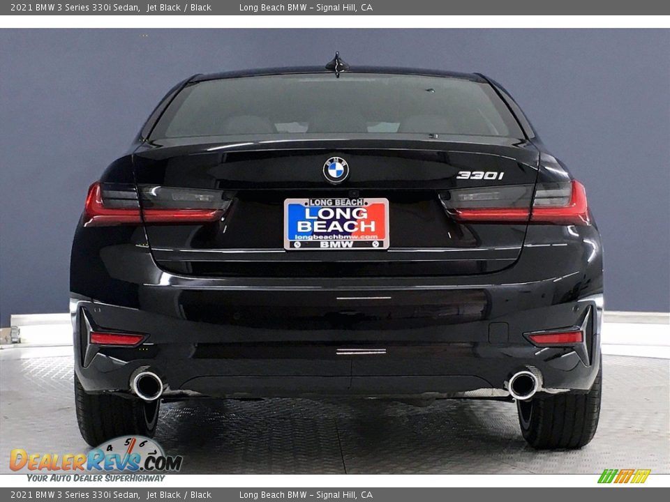 2021 BMW 3 Series 330i Sedan Jet Black / Black Photo #4