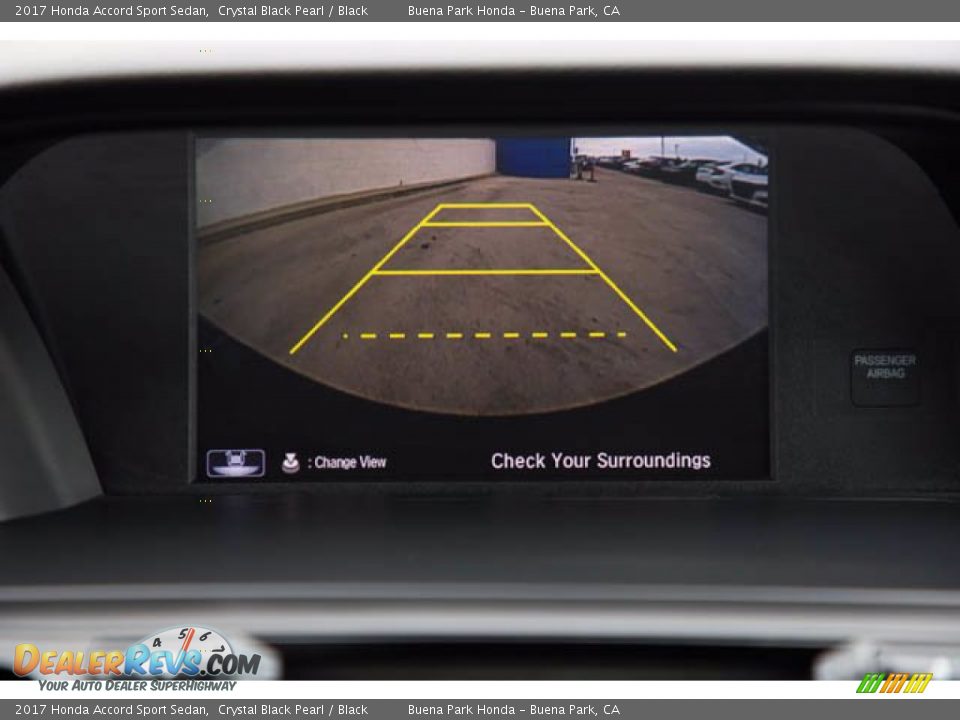 2017 Honda Accord Sport Sedan Crystal Black Pearl / Black Photo #23