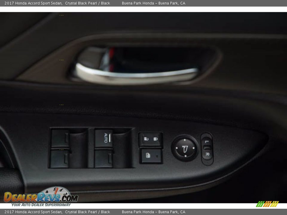 2017 Honda Accord Sport Sedan Crystal Black Pearl / Black Photo #26