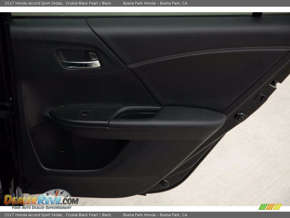 2017 Honda Accord Sport Sedan Crystal Black Pearl / Black Photo #28