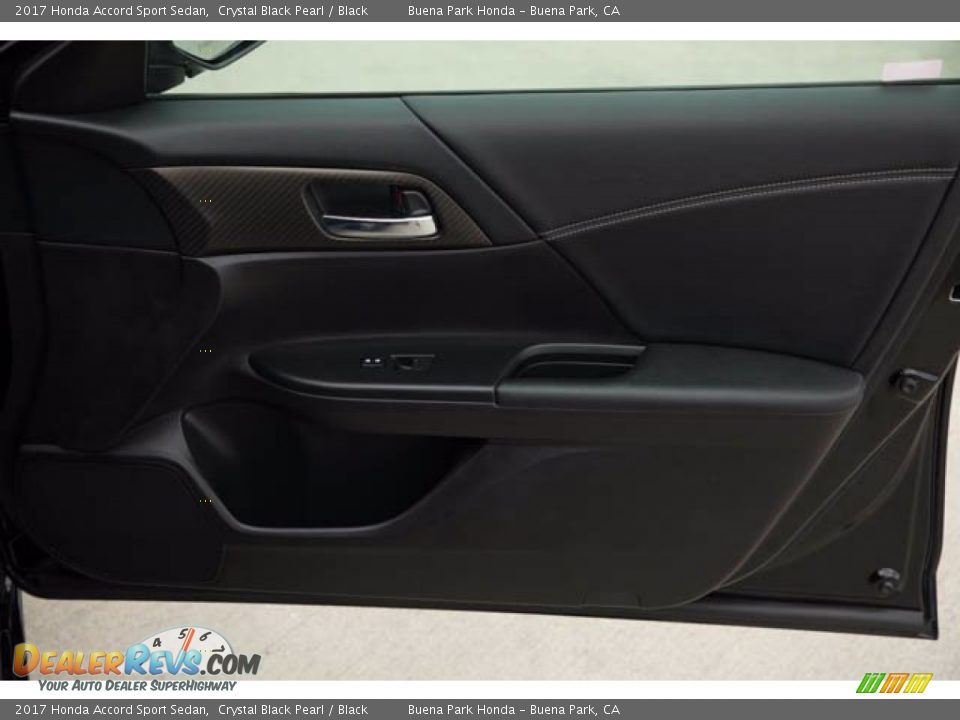 2017 Honda Accord Sport Sedan Crystal Black Pearl / Black Photo #29