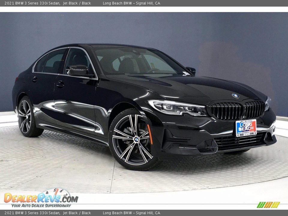 2021 BMW 3 Series 330i Sedan Jet Black / Black Photo #19