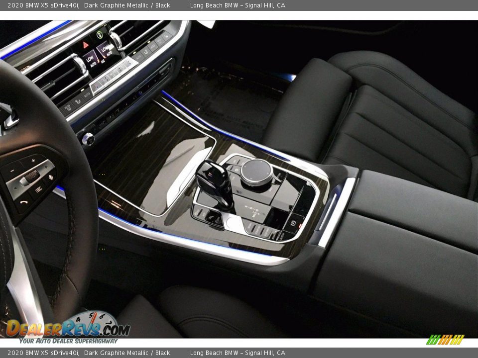 2020 BMW X5 sDrive40i Dark Graphite Metallic / Black Photo #8