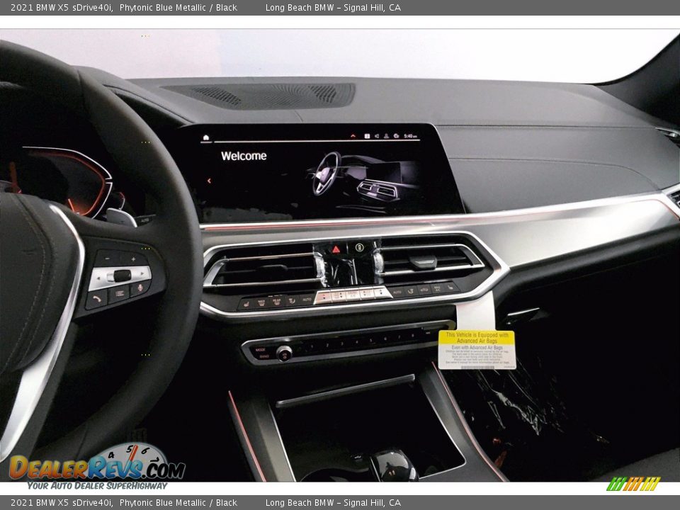 2021 BMW X5 sDrive40i Phytonic Blue Metallic / Black Photo #6
