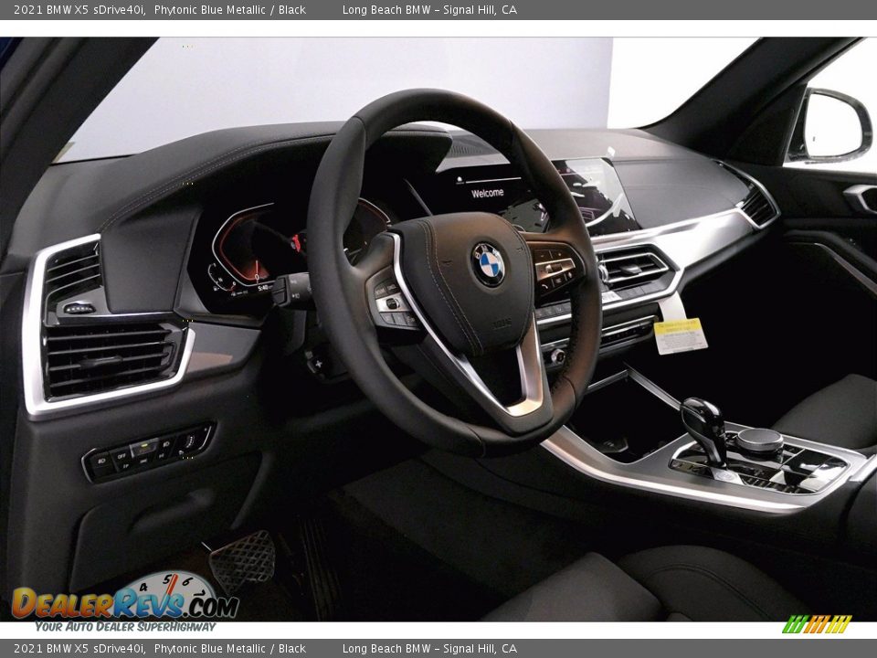 2021 BMW X5 sDrive40i Phytonic Blue Metallic / Black Photo #7