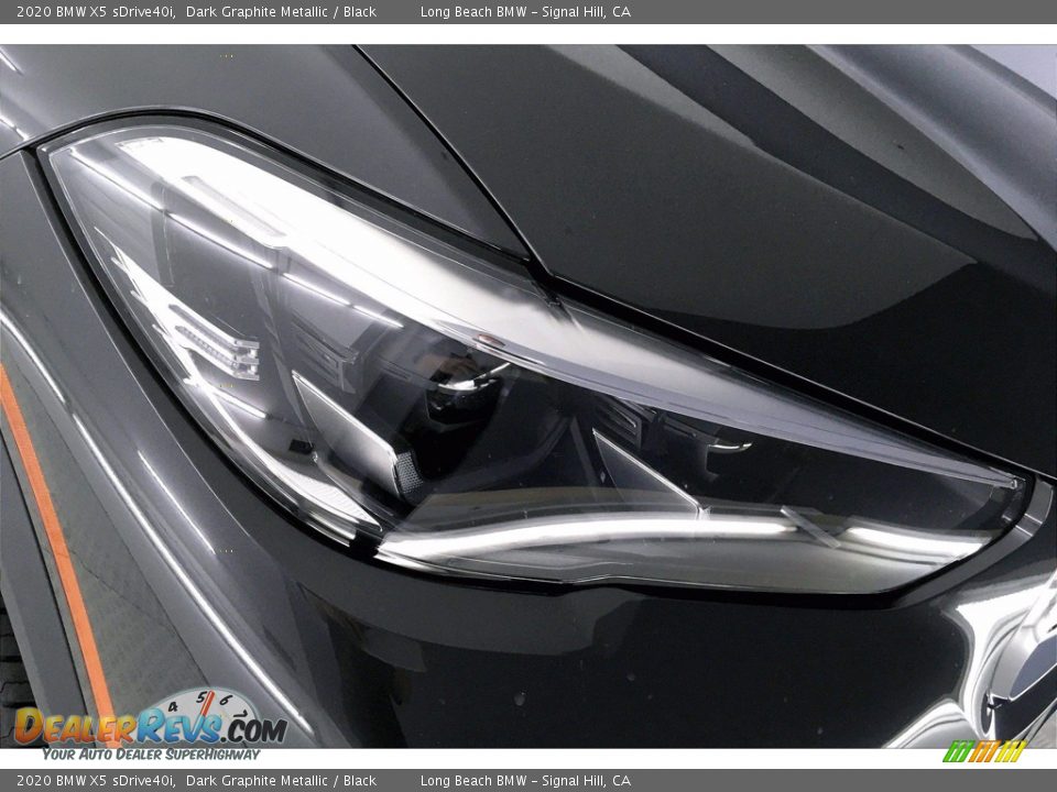 2020 BMW X5 sDrive40i Dark Graphite Metallic / Black Photo #14