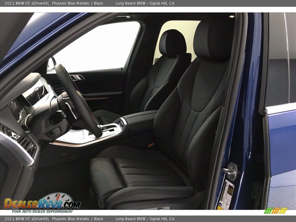 2021 BMW X5 sDrive40i Phytonic Blue Metallic / Black Photo #9