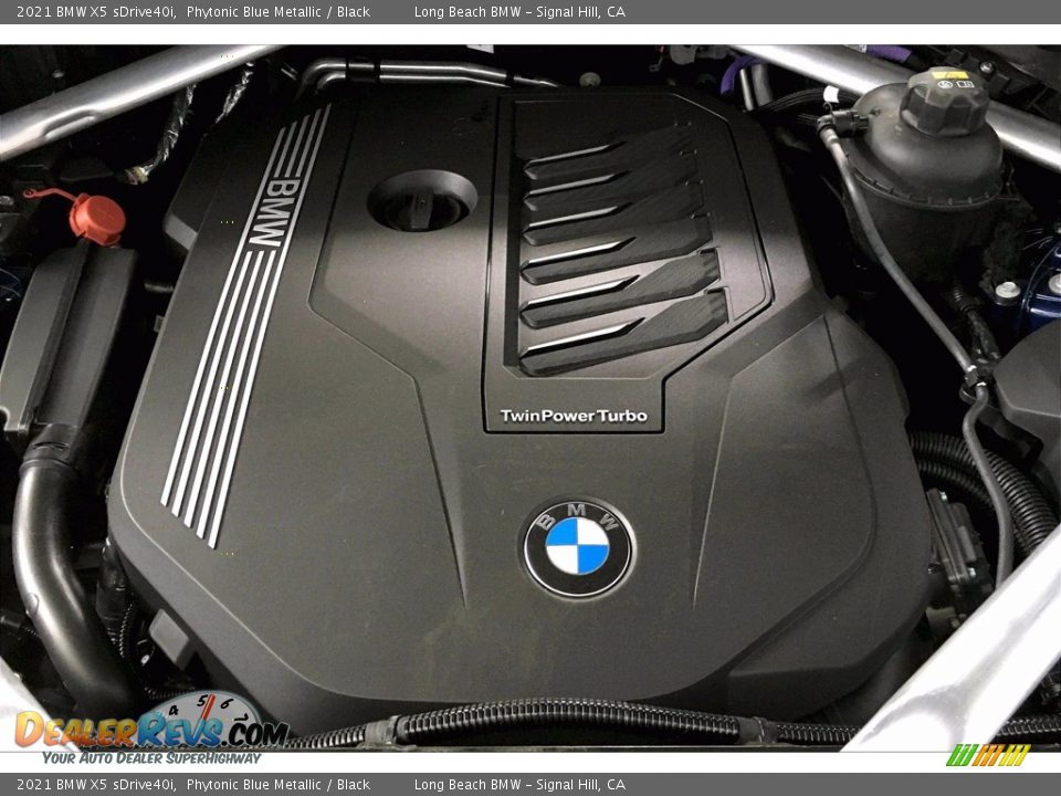 2021 BMW X5 sDrive40i Phytonic Blue Metallic / Black Photo #11