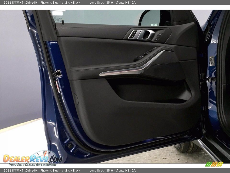 2021 BMW X5 sDrive40i Phytonic Blue Metallic / Black Photo #13