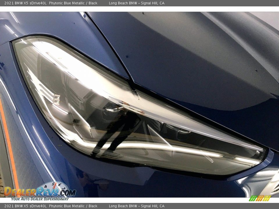 2021 BMW X5 sDrive40i Phytonic Blue Metallic / Black Photo #14