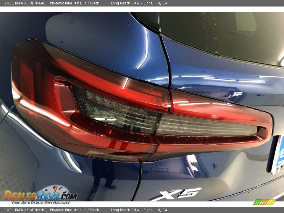 2021 BMW X5 sDrive40i Phytonic Blue Metallic / Black Photo #15