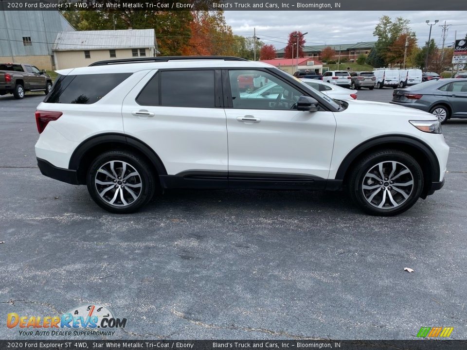 Star White Metallic Tri-Coat 2020 Ford Explorer ST 4WD Photo #5