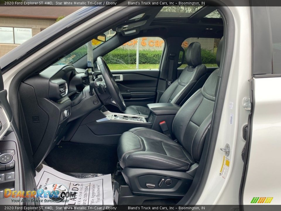 Front Seat of 2020 Ford Explorer ST 4WD Photo #16