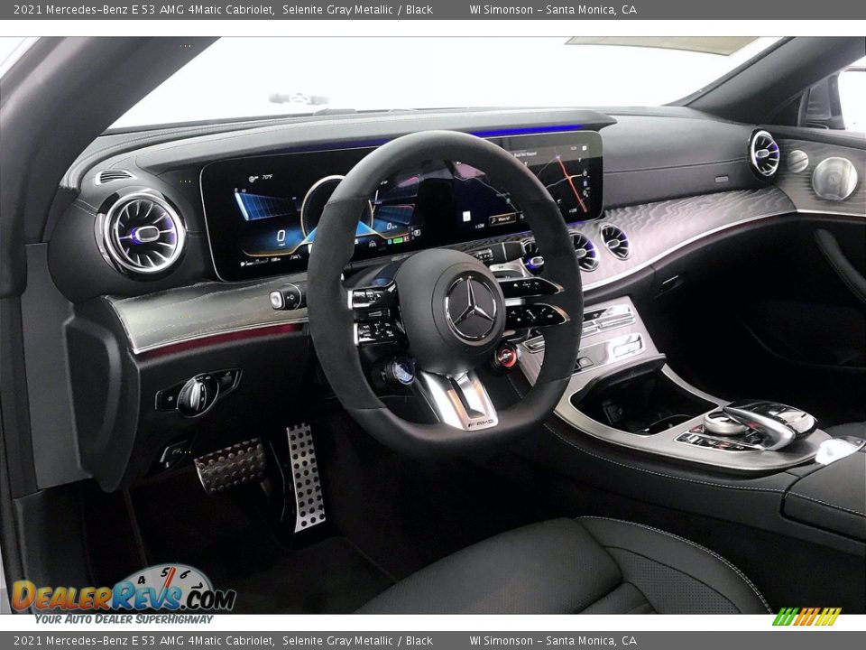 Dashboard of 2021 Mercedes-Benz E 53 AMG 4Matic Cabriolet Photo #4