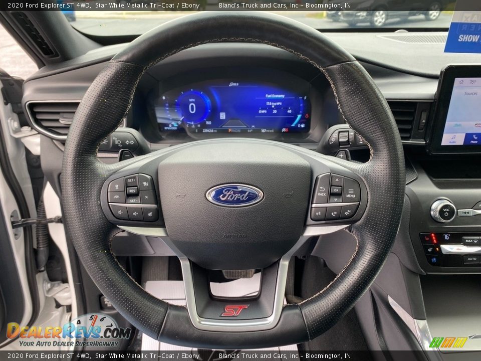2020 Ford Explorer ST 4WD Steering Wheel Photo #19