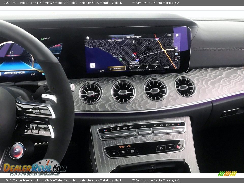Navigation of 2021 Mercedes-Benz E 53 AMG 4Matic Cabriolet Photo #6