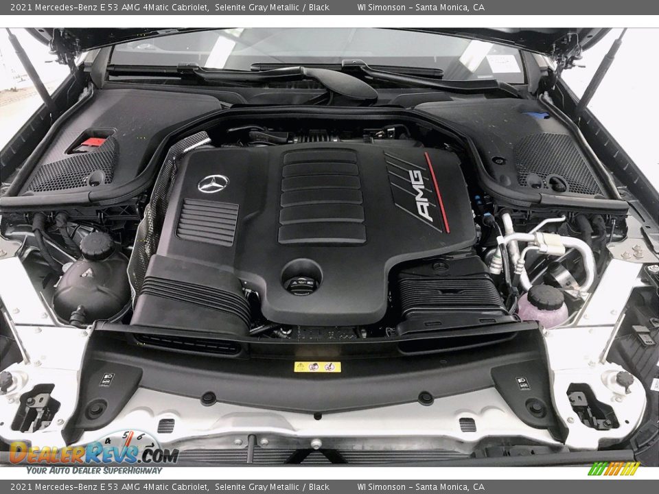 2021 Mercedes-Benz E 53 AMG 4Matic Cabriolet 3.0 Liter Turbocharged DOHC 24-Valve VVT Inline 6 Cylinder w/EQ Boost Engine Photo #8