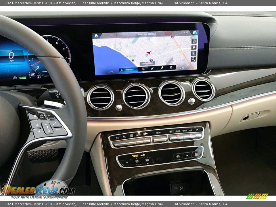Controls of 2021 Mercedes-Benz E 450 4Matic Sedan Photo #6