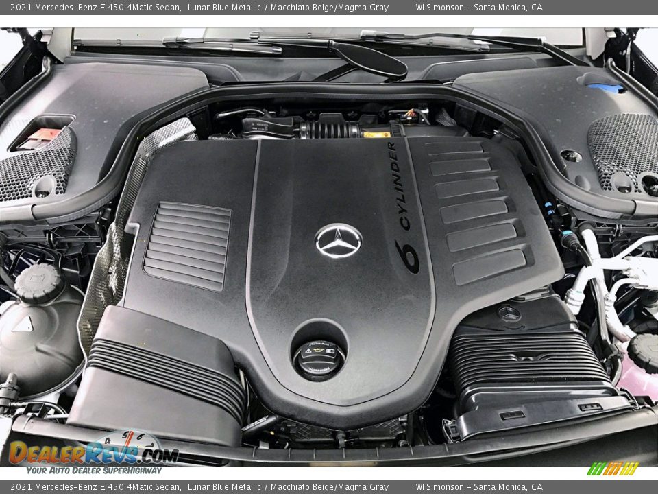 2021 Mercedes-Benz E 450 4Matic Sedan 3.0 Liter Turbocharged DOHC 24-Valve VVT Inline 6 Cylinder w/EQ Boost Engine Photo #8