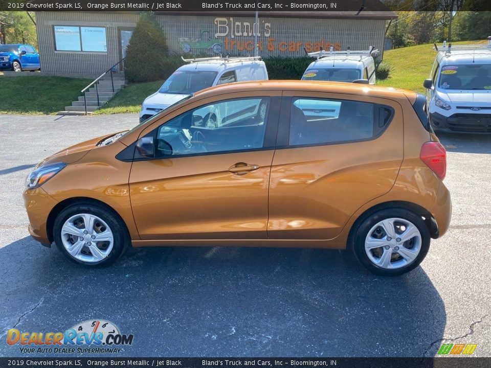 2019 Chevrolet Spark LS Orange Burst Metallic / Jet Black Photo #1