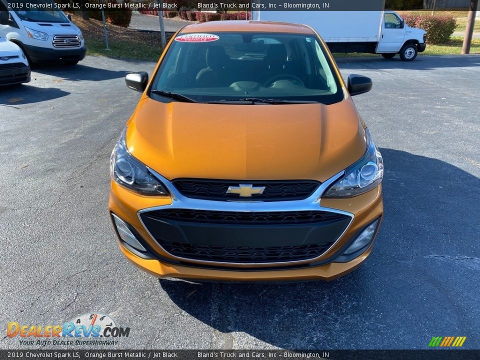 2019 Chevrolet Spark LS Orange Burst Metallic / Jet Black Photo #3