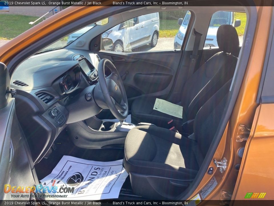 2019 Chevrolet Spark LS Orange Burst Metallic / Jet Black Photo #13