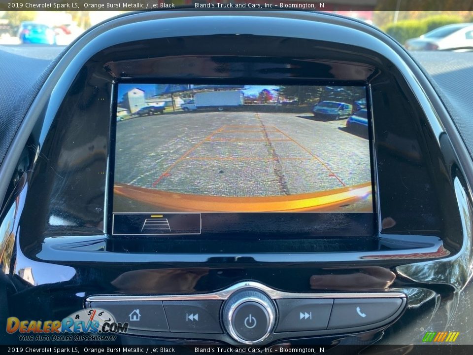 2019 Chevrolet Spark LS Orange Burst Metallic / Jet Black Photo #22