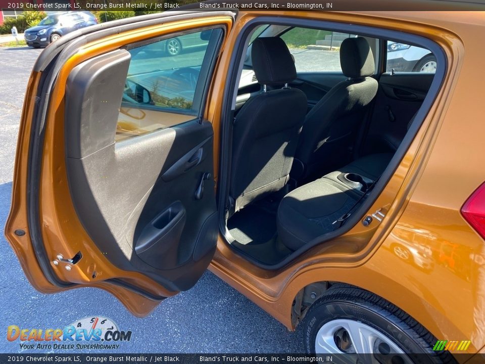 2019 Chevrolet Spark LS Orange Burst Metallic / Jet Black Photo #30