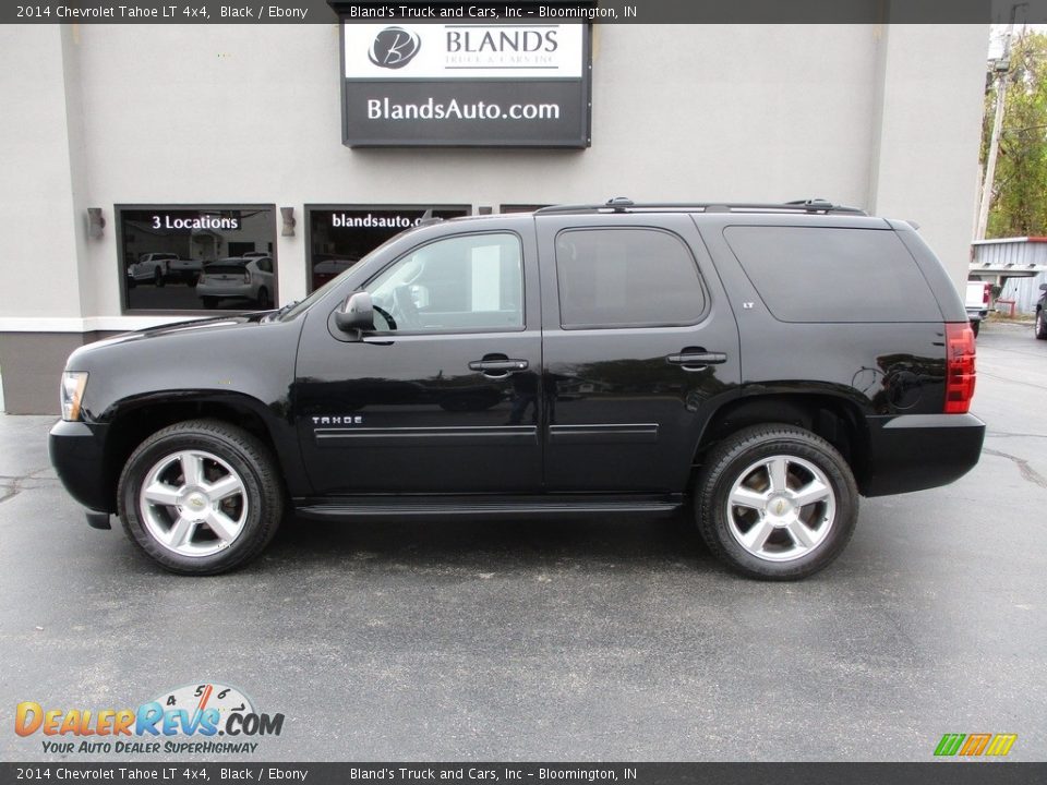 2014 Chevrolet Tahoe LT 4x4 Black / Ebony Photo #1