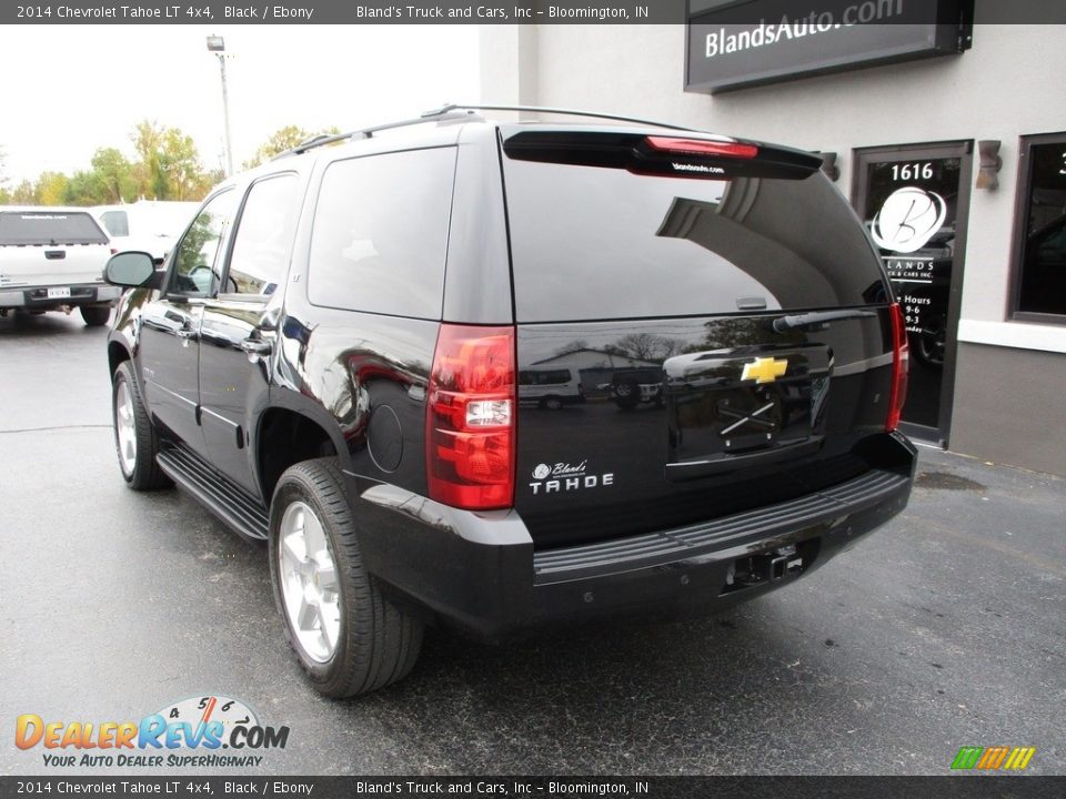 2014 Chevrolet Tahoe LT 4x4 Black / Ebony Photo #3