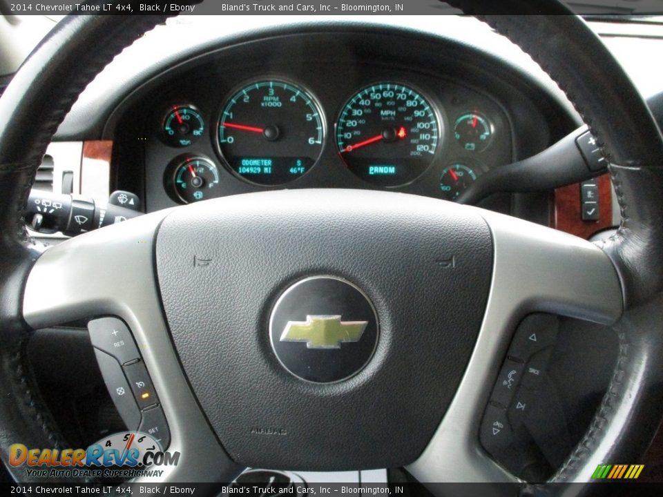 2014 Chevrolet Tahoe LT 4x4 Black / Ebony Photo #18