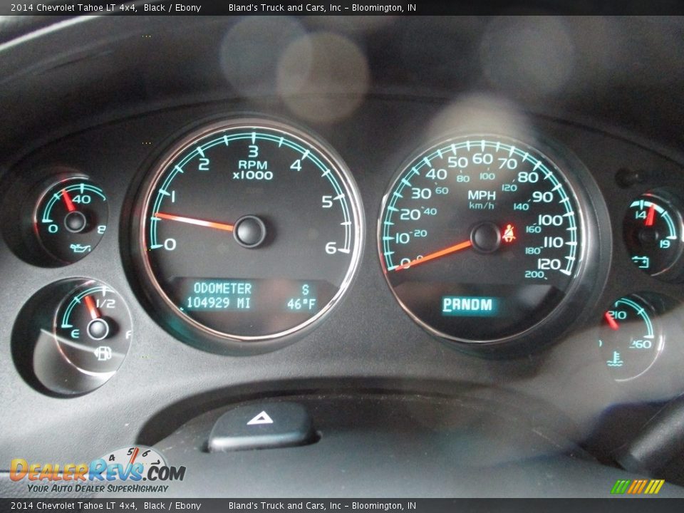 2014 Chevrolet Tahoe LT 4x4 Black / Ebony Photo #19