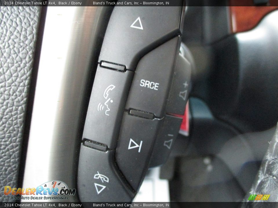 2014 Chevrolet Tahoe LT 4x4 Black / Ebony Photo #22
