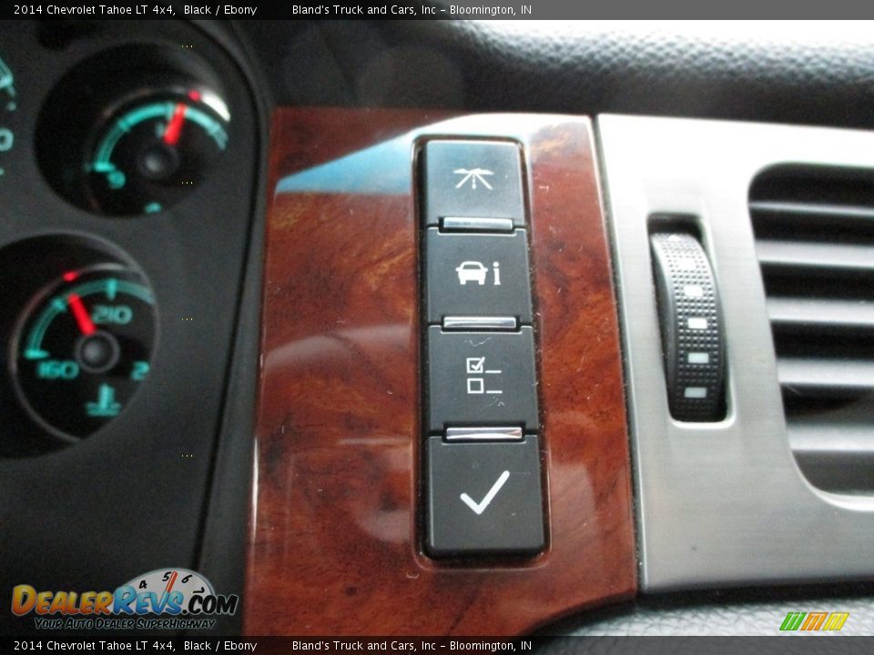 2014 Chevrolet Tahoe LT 4x4 Black / Ebony Photo #24