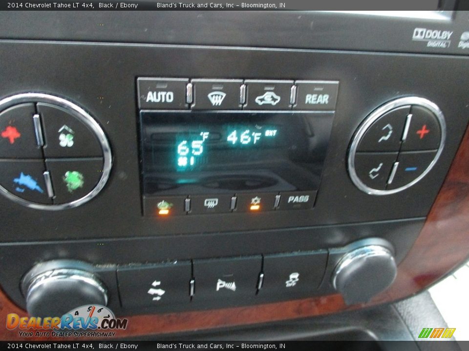 2014 Chevrolet Tahoe LT 4x4 Black / Ebony Photo #28