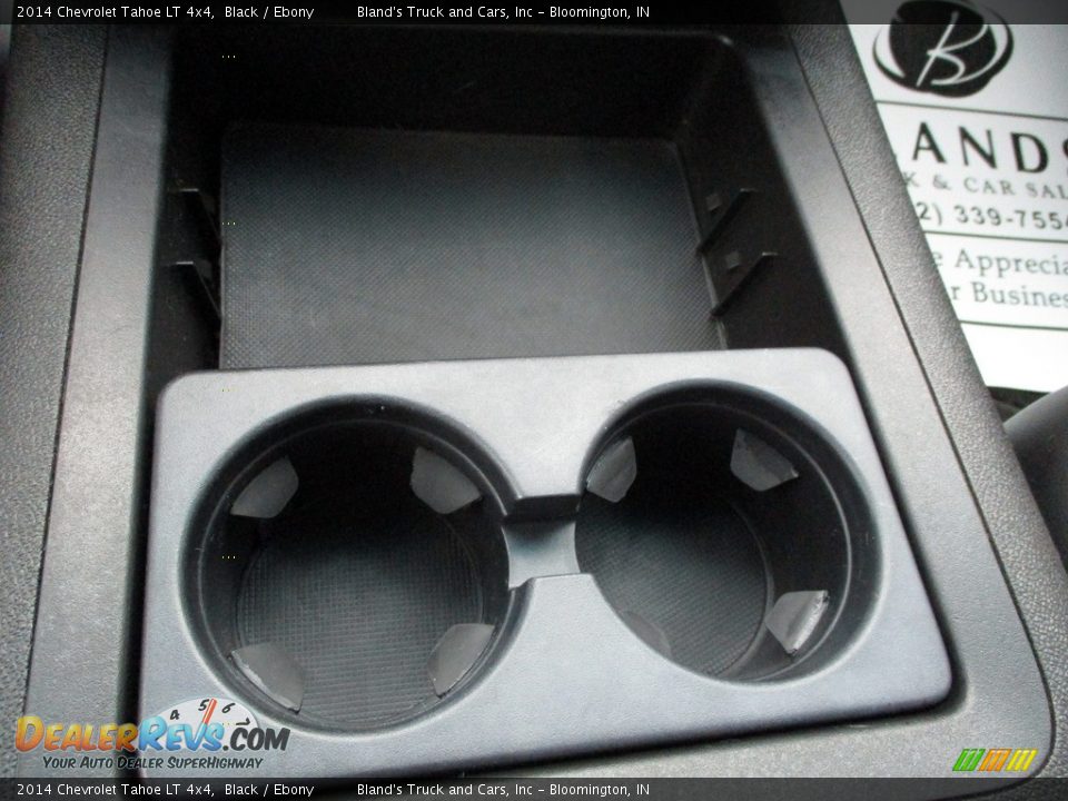 2014 Chevrolet Tahoe LT 4x4 Black / Ebony Photo #29