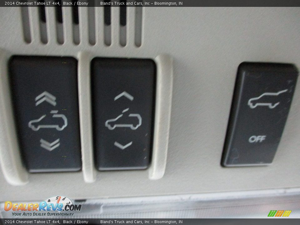 2014 Chevrolet Tahoe LT 4x4 Black / Ebony Photo #32