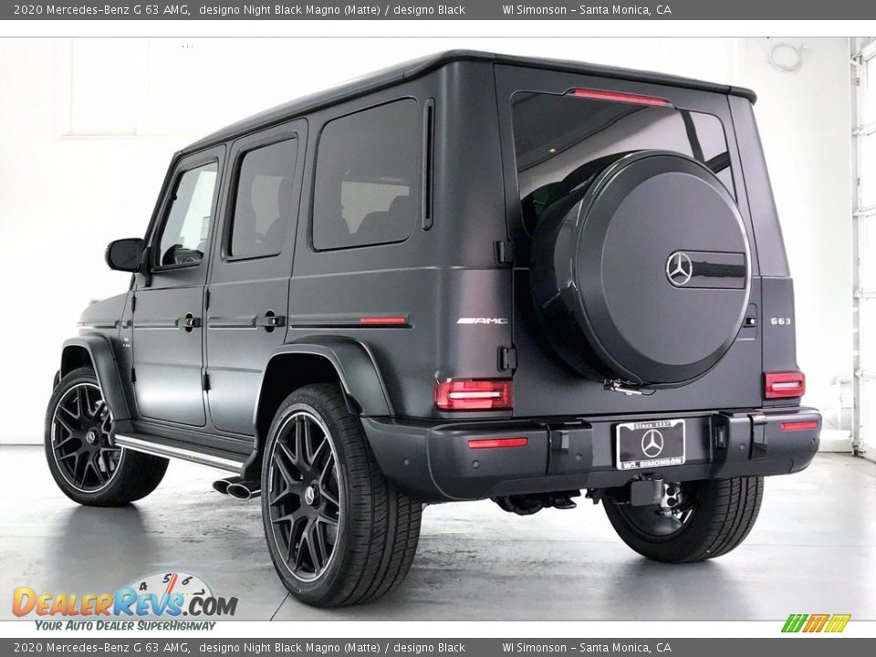 2020 Mercedes-Benz G 63 AMG designo Night Black Magno (Matte) / designo Black Photo #2